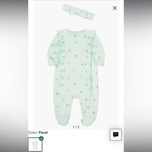 NWT little me onesie and headband